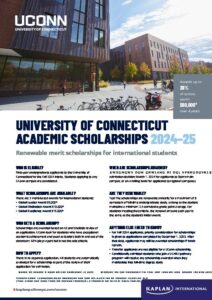 UConn Academic Scholarships