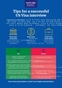 US visa tips