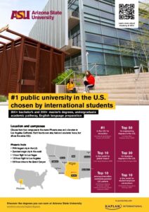 Arizona State University – Exhibition Flyer