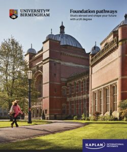 University of Birmingham — Foundation Pathways Guide
