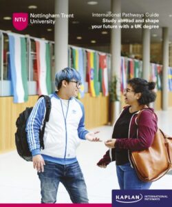 Nottingham Trent University International Pathways Guide