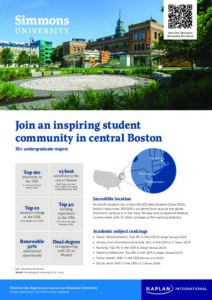 Simmons University 2-page flyer