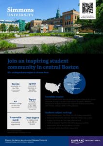 Simmons University – Event Flyer