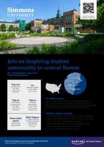 Simmons University – Event Flyer