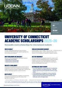 UConn Academic Scholarships