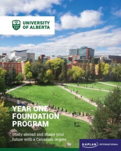 University of Alberta – Year One Foundation Program Admission Guide